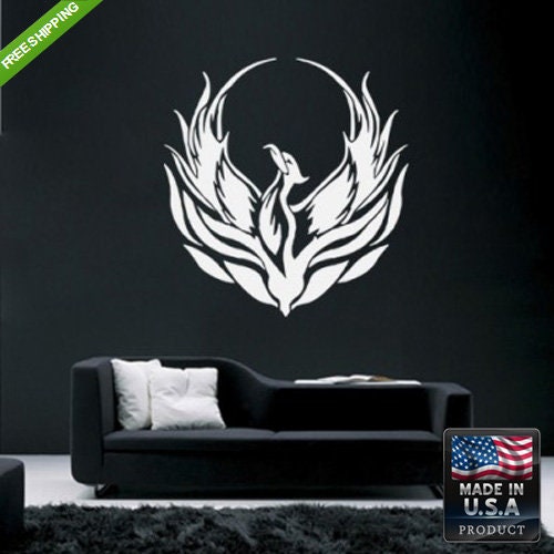 Phoenix wall decal eagle  z151