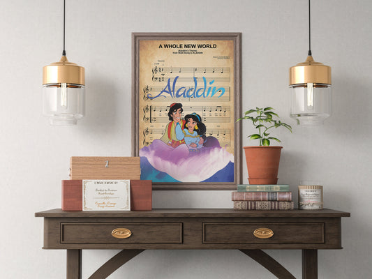 Aladdin Print Poster IR4