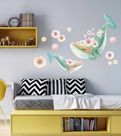 Whale Wall Decals Stickers, LF100