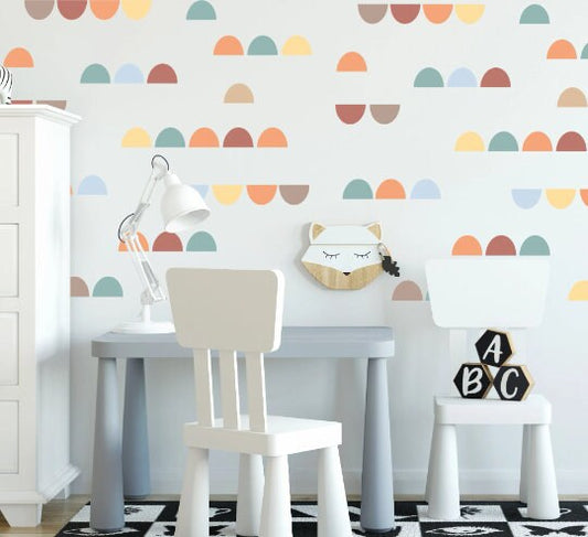 Arch Wall Decals Boho Color Stickers, LF154