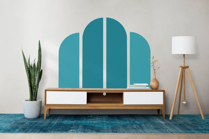 Arch Wall Decal Colour Block Stickers KL0004