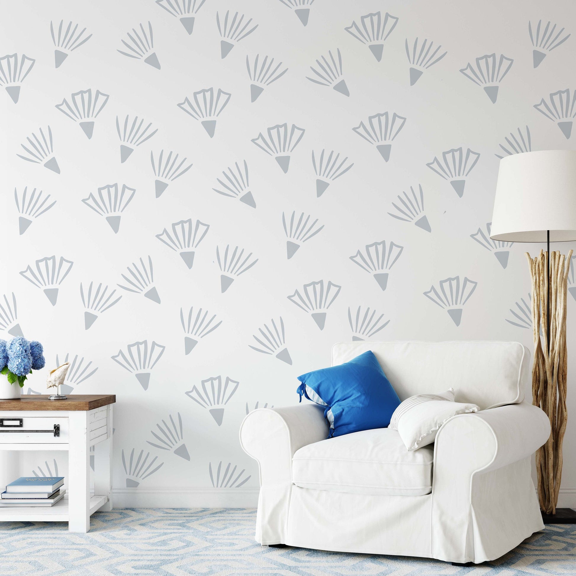 Floral wall Decals sticker boho style, KL0088