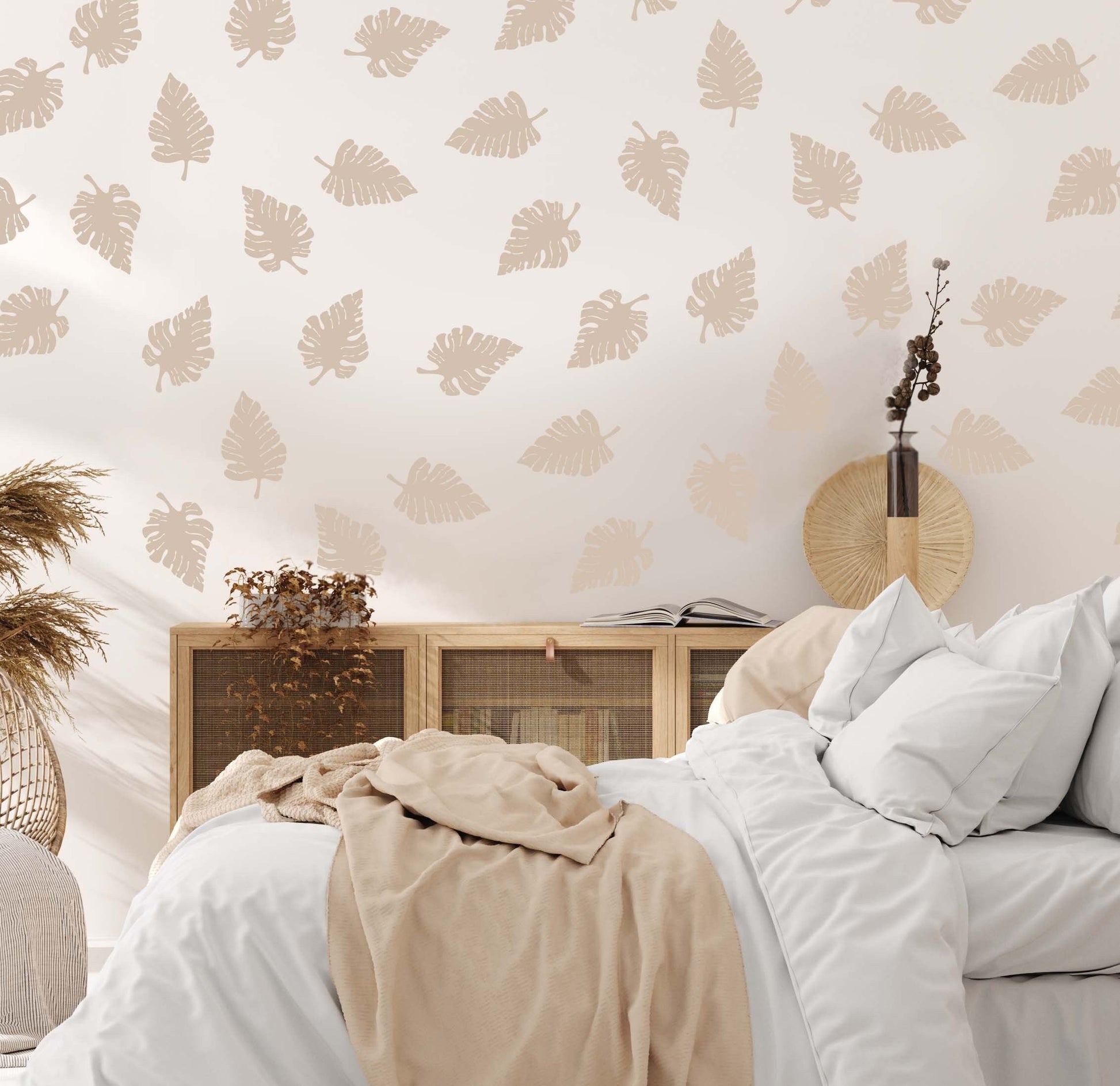 Leaves Wall Decals Nature Sticker, LF375