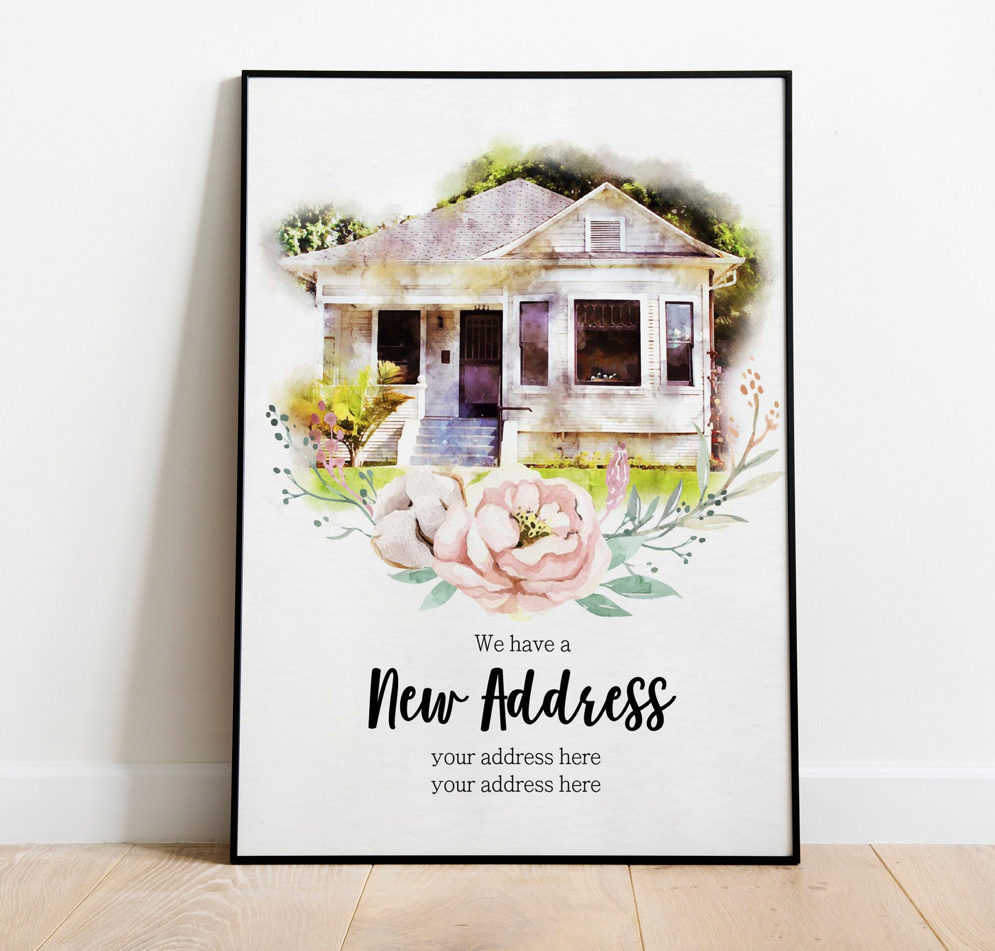 Housewarming Gift New Home Decor House Custom Portrait from Photo Realtor Gift New Home First Home Gift